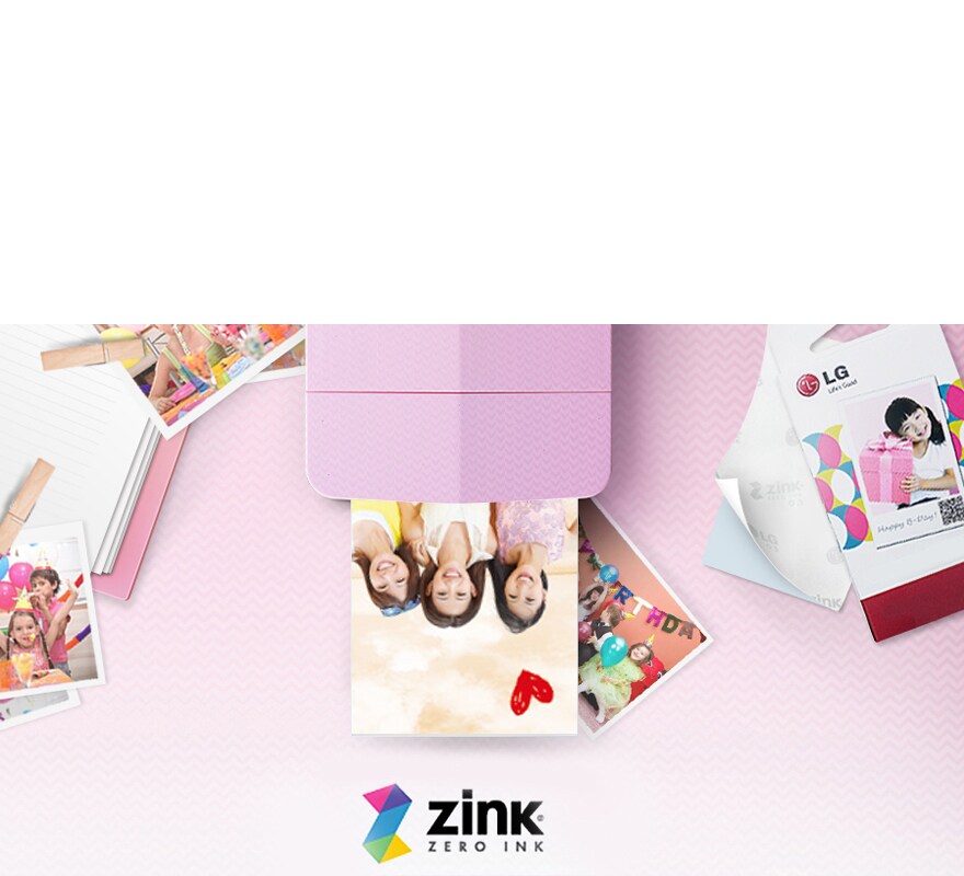 Pocket Photo专用Zero Ink打印纸