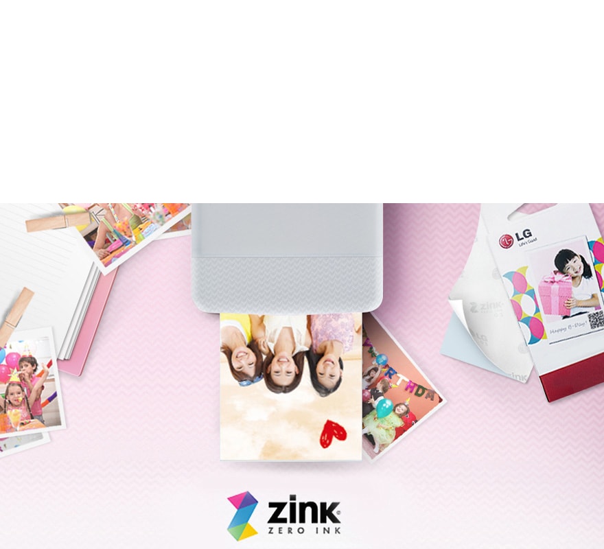 Pocket Photo专用Zero Ink打印纸