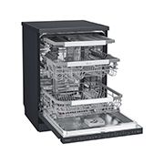 LG 14套原装进口洗碗机 嵌入式 高温蒸汽 深层清洗 双重烘干 曼哈顿午夜黑, DFB325HM, thumbnail 4