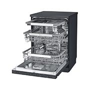 LG 14套原装进口洗碗机 嵌入式 高温蒸汽 深层清洗 双重烘干 曼哈顿午夜黑, DFB325HM, thumbnail 7
