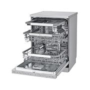 LG 14套原装进口洗碗机 嵌入式 高温蒸汽 深层清洗 双重烘干 臻炫银, DFB325HS, thumbnail 7