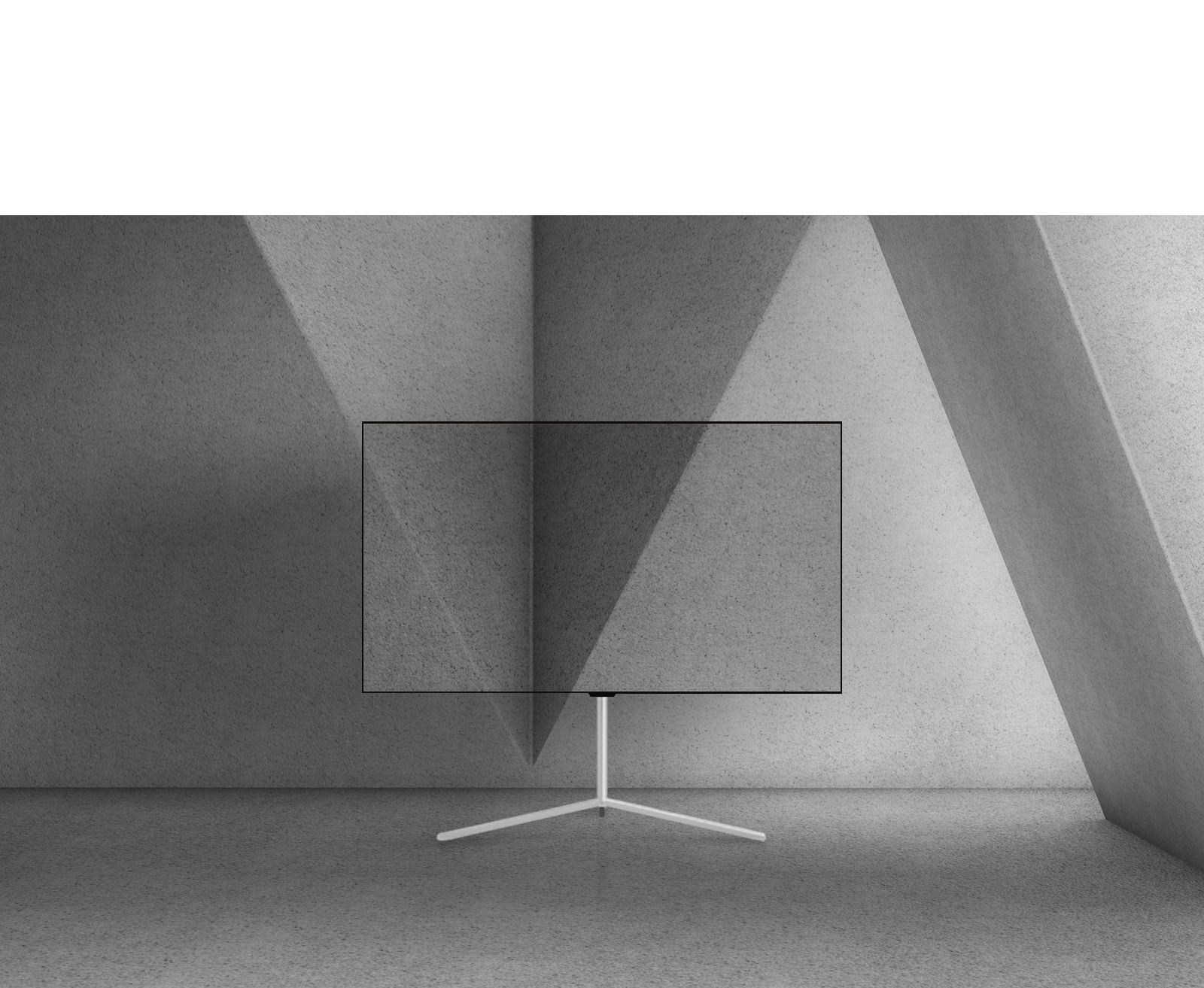 三台画廊设计电视，作为艺术品摆放在任何地方