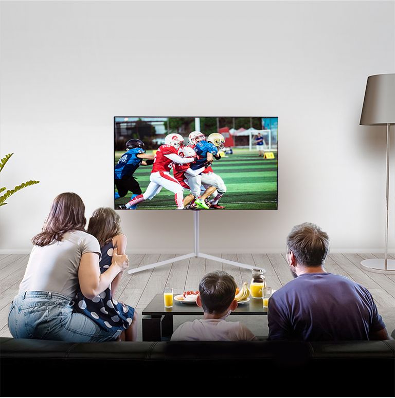 画廊支架的所有角度都安排了图像。