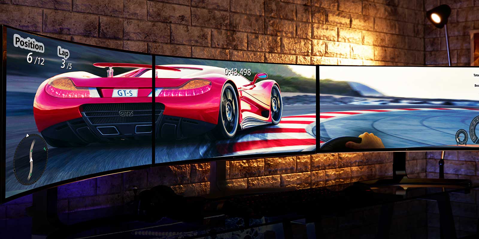 LG 21:9曲面超宽屏™QHD IPS显示器