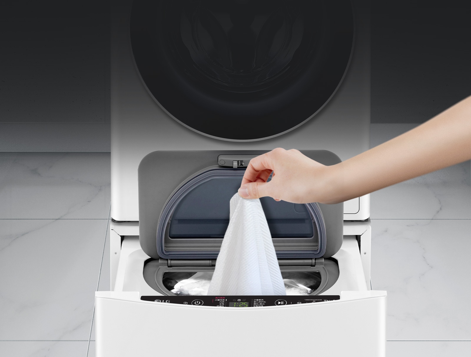 少量衣服也可轻松简便的每日清晰1