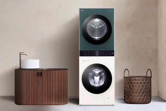 LG WashTower<br>人工智能洗烘塔3