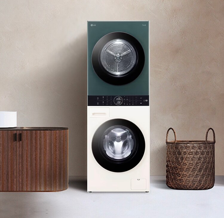LG WashTower<br>人工智能洗烘塔2