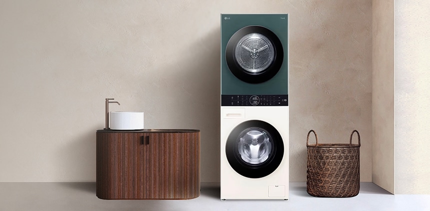 LG WashTower<br>人工智能洗烘塔1