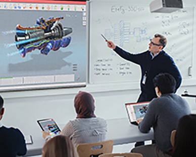 LGProBeam在学校使用的场景。