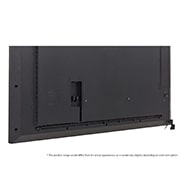 LG UHD超高清显示屏, Close-up image of bottom left corner (* The product image would differ from its actual appearance, as it would vary slightly depending on each inch option.), 49UM5N-H, thumbnail 14