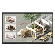 LG电子白板产品, Front view with infill image, 65TR3DQ-B, thumbnail 1