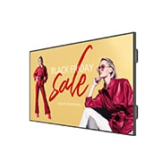 LG UHD分辨率大尺寸商业显示屏, -45度侧视图，带填充图像, 110UM5K-B, thumbnail 2