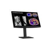 LG 27 英寸 8MP IPS 临床审查显示器, +15 度倾斜侧视图, 27HS713C-B, thumbnail 5