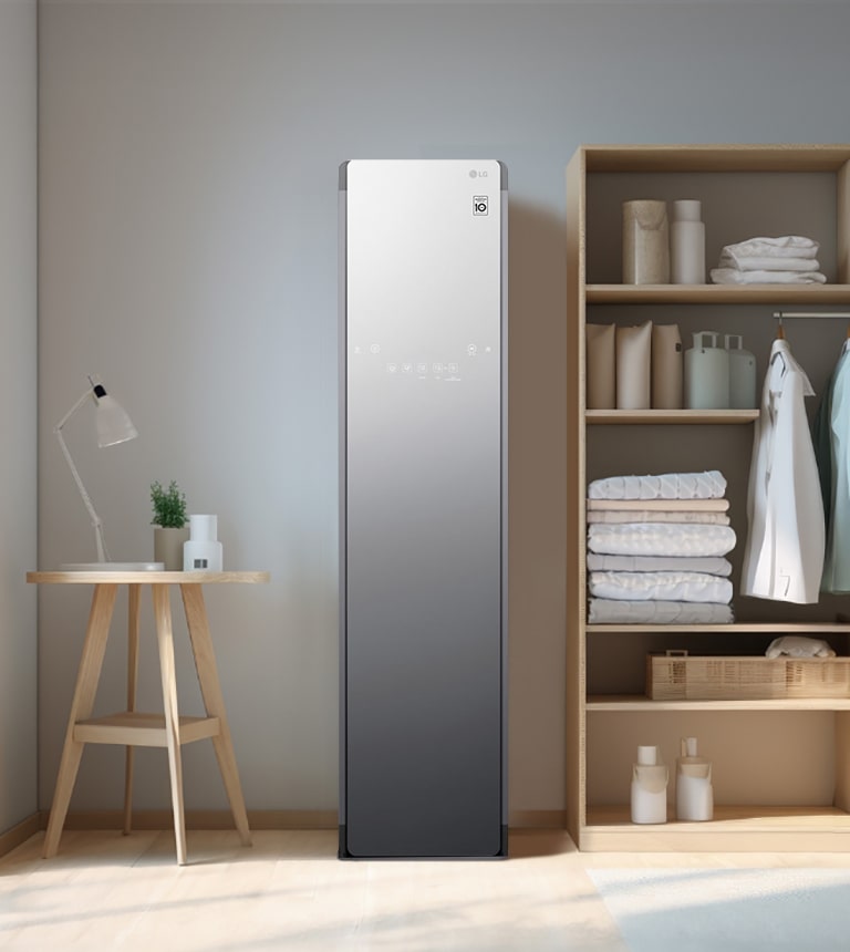 LG Styler<sup>®</sup>蒸汽衣物护理机<br>镜面黑 3件衣服+1裤子1