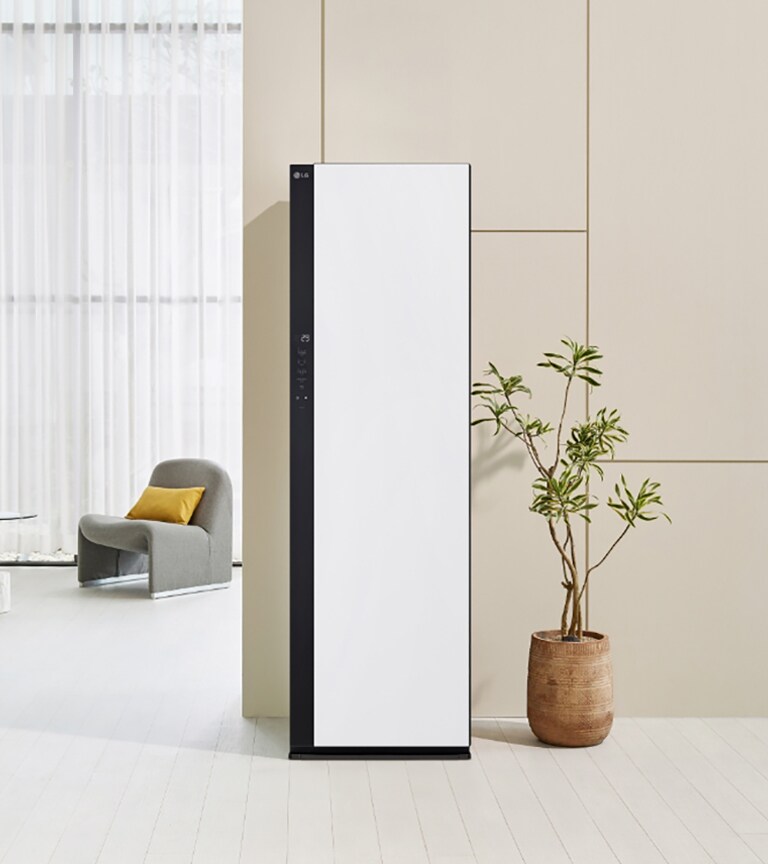 LG Styler<sup>®</sup>奂然2.0 蒸汽衣物护理机<br>精萃白 5件衣服+1裤子1