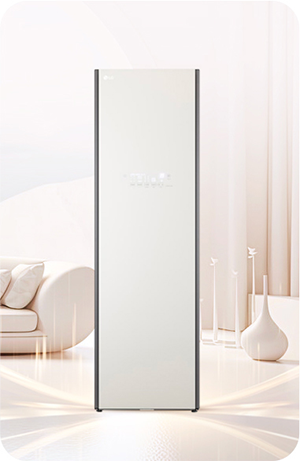 LG Styler蒸汽衣物护理机 玉石白1