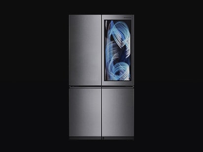 LG SIGNATURE冰箱展示了具有空气循环的最佳保鲜技术。