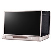 LG StanbyME Go, 46 degree side view of horizontal mode, 27LX5QKNA, thumbnail 8