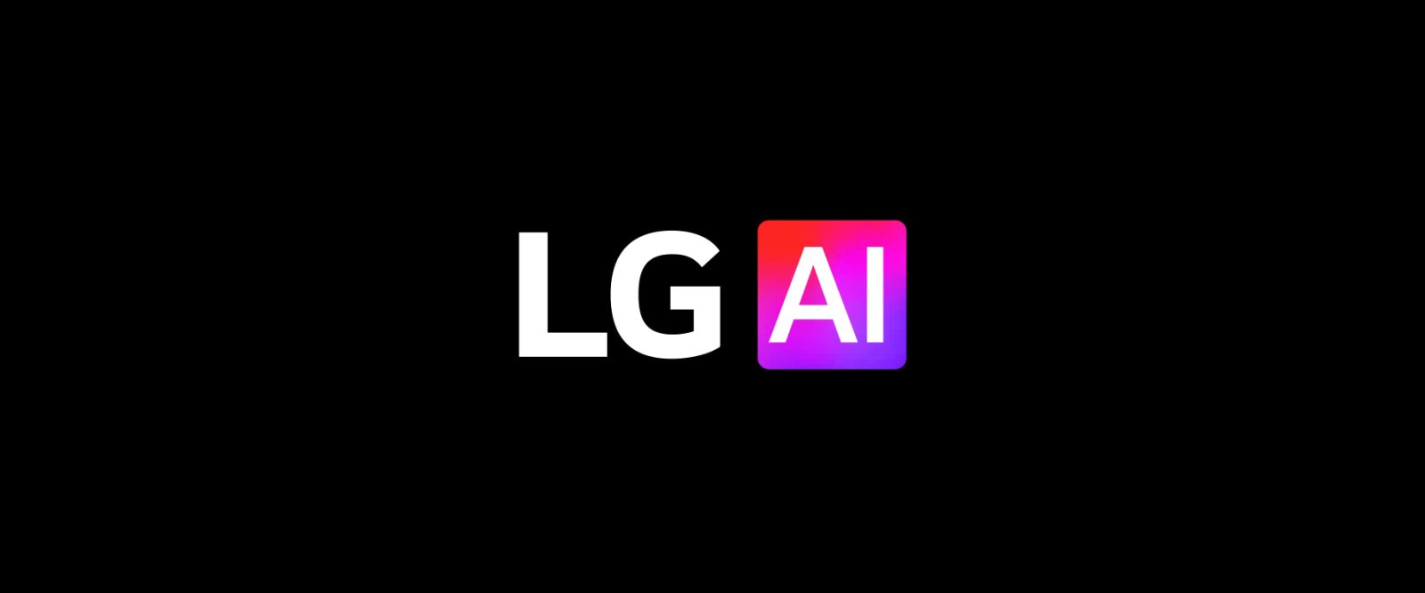 LG AI 徽标变成不同的 LG AI 图标。随后，标题得以揭晓：下一代 LG AI TV。