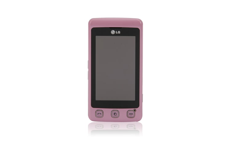 LG创新全触摸屏手机，3.0寸Flash2.0触摸界面，一触倾心。, KP500-Pink