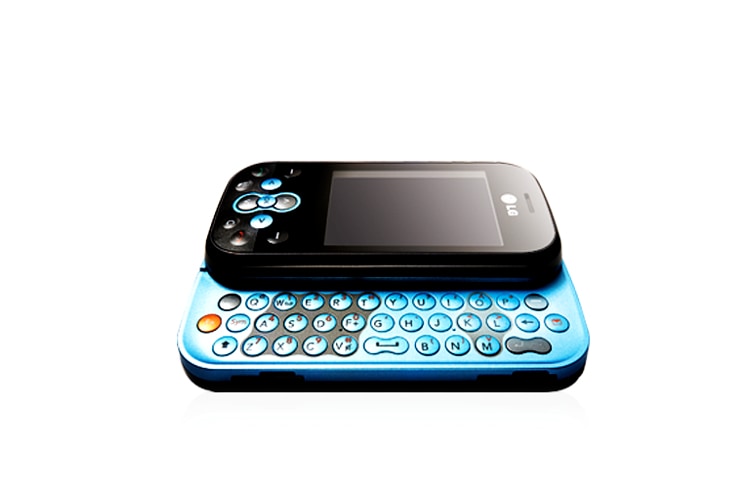 LG 侧滑QWERTY全键盘，俏皮表情，时尚聊天派！, KS360-Blue, thumbnail 6