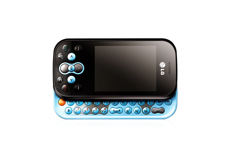 LG 侧滑QWERTY全键盘，俏皮表情，时尚聊天派！, KS360-Blue, thumbnail 7