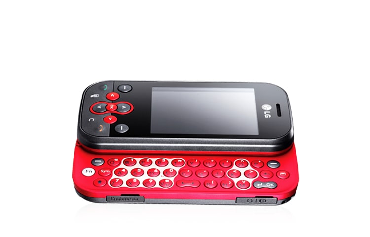 LG 侧滑QWERTY全键盘，俏皮表情，时尚聊天派！, KS360-Red, thumbnail 6