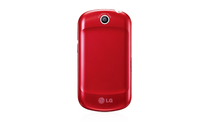 LG 擎天风靡，LG Optimus ME, P350-Red, thumbnail 3