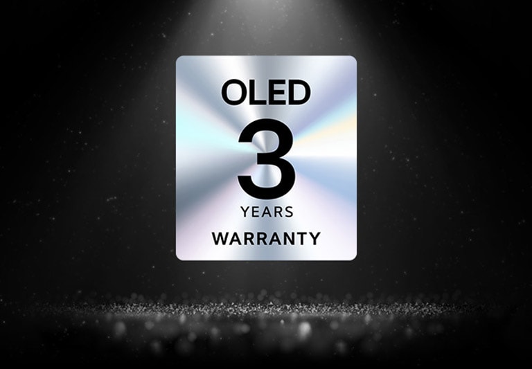 3-YEAR BURN-IN WARRANTY for UltraGear OLED gaming monitor.	