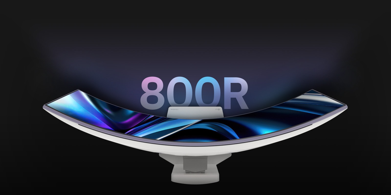 Top view of 800r curvature body.	