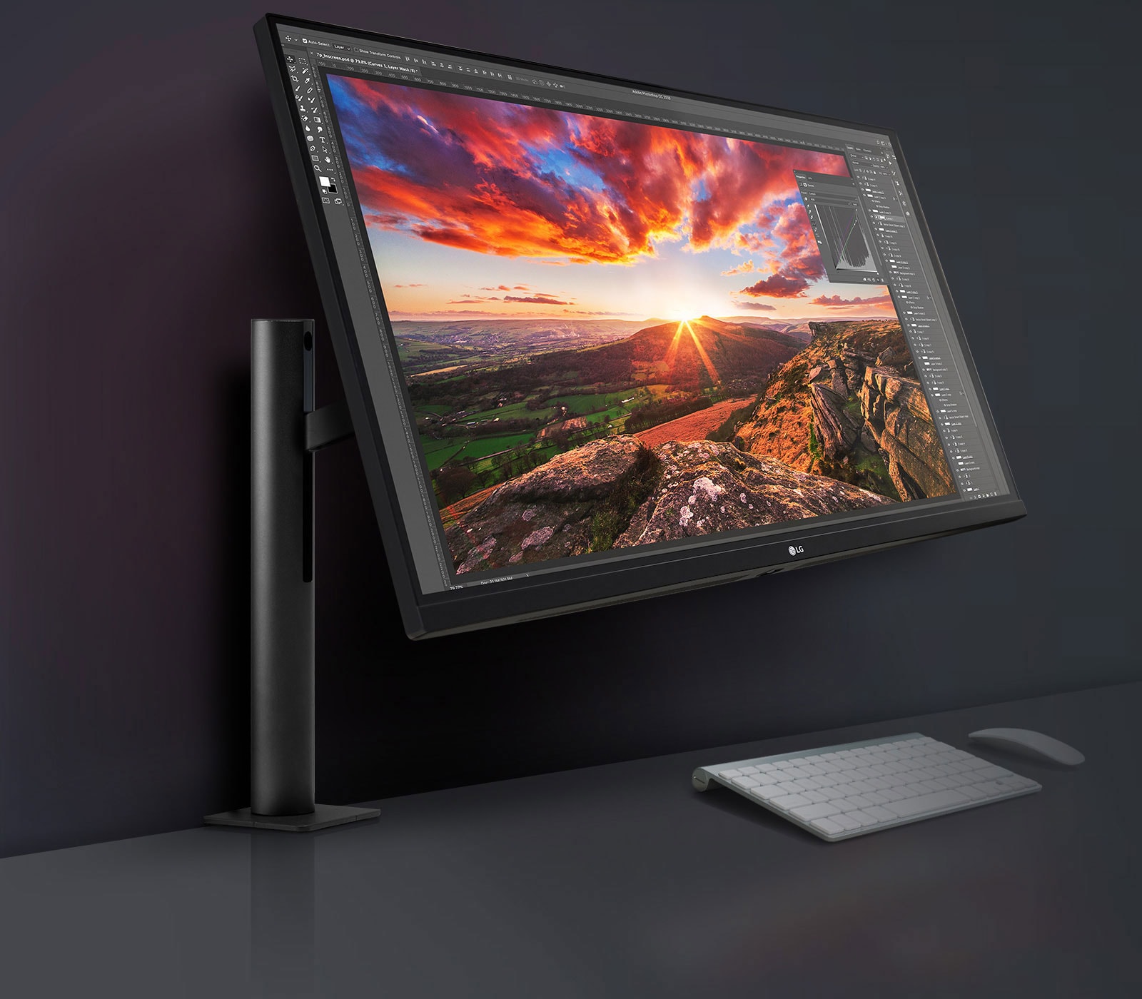 LG Ergo系列 UltraFine™ 显示器：为你而生