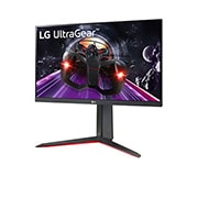 LG 23.8” UltraGear™ Full HD IPS 1ms (GtG) 电竞显示器, -15 degree side view, 24GN650, thumbnail 2