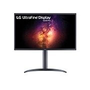 LG 27''4K OLED显示器/像素调光/<br>1M : 1对比度, 正面视图, 27EP950-B, thumbnail 2