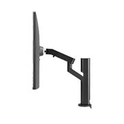 LG 27.6英寸16:18 DualUp显示器，配备Ergo支架及Type-C™接口, モニターの高さを上に調整している側面画像, 28MQ780-B, thumbnail 6