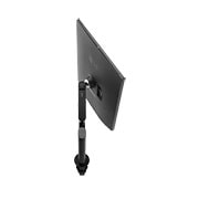 LG 27.6英寸16:18 DualUp显示器，配备Ergo支架及Type-C™接口, モニターを 70 度旋回させた背面全体, 28MQ780-B, thumbnail 9