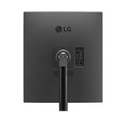 LG 27.6英寸16:18 DualUp显示器，配备Ergo支架及Type-C™接口, モニターアームが中央にある背面画像のクローズアップ, 28MQ780-B, thumbnail 12