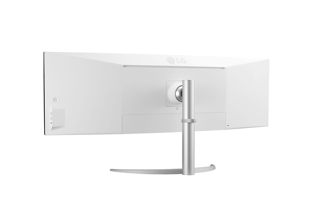 LG 超宽屏双QHD（5120*1440）显示器, 后透视图, 49WQ95C-W, thumbnail 7