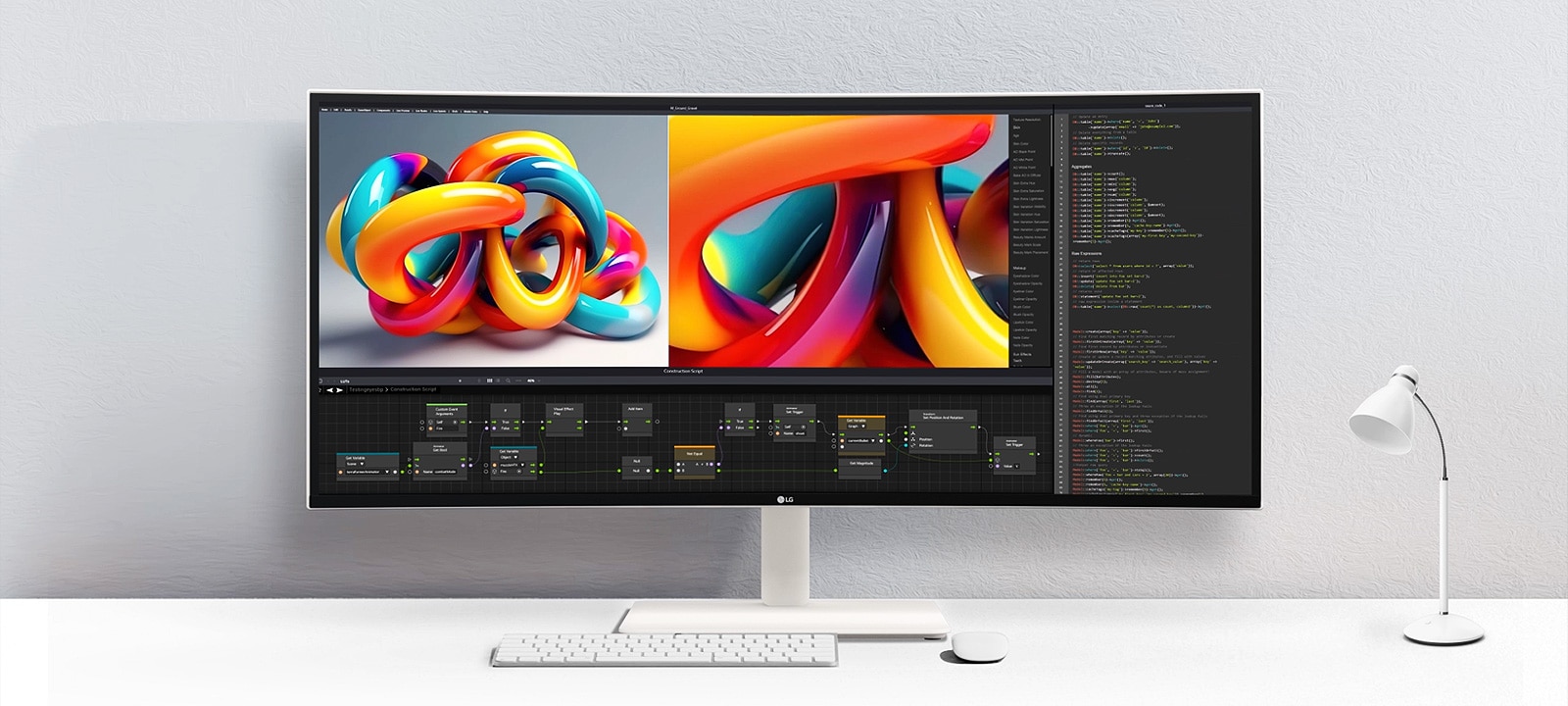 LG UltraWide™ Curved Monitor.