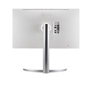 LG 27英寸 UHD 4K IPS显示器 2000:1对比度, 后视图, 27UQ850V-W, thumbnail 7