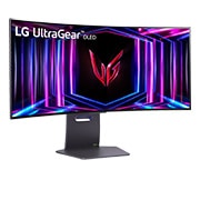 LG 33.9英寸 UltraGear™ OLED 新款 800R曲面屏电竞显示器 | 21:9 Ultra-WQHD 240Hz, 0.03ms (GtG), DisplayHDR True Black 400, +15 degree side view, 34GS95QE-B, thumbnail 3