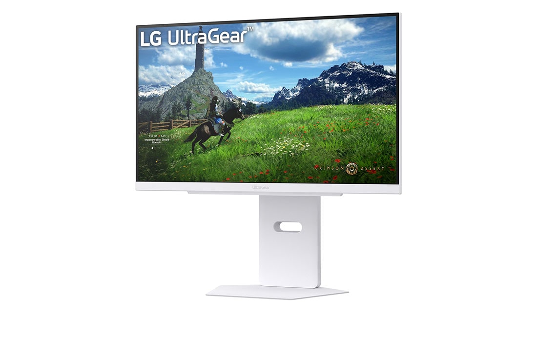 LG 27” UltraGear™ QHD Nano IPS 180Hz (O/C 200Hz) 电竞显示器 | 1ms (GtG), DisplayHDR™ 400, -15 度側視圖, 27GS86Q-W, thumbnail 2