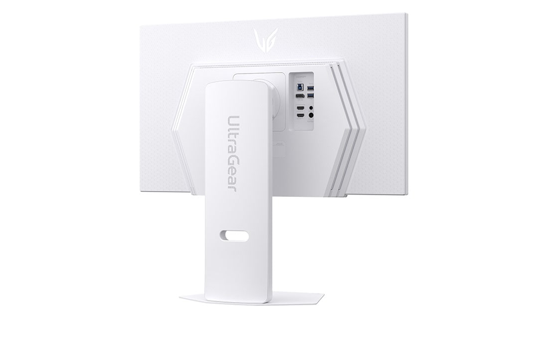 LG 27” UltraGear™ QHD Nano IPS 180Hz (O/C 200Hz) 电竞显示器 | 1ms (GtG), DisplayHDR™ 400, 后視圖, 27GS86Q-W, thumbnail 6