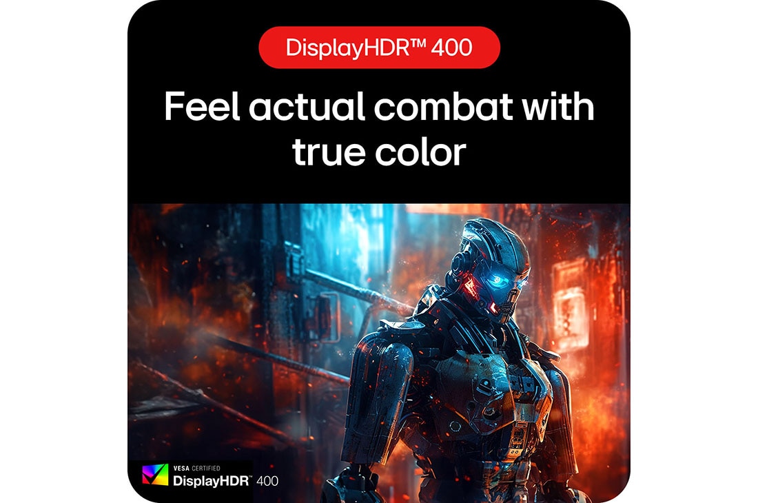 LG 27” UltraGear™ QHD Nano IPS 180Hz (O/C 200Hz) 电竞显示器 | 1ms (GtG), DisplayHDR™ 400, DisplayHDR™ 400, 27GS86Q-W, thumbnail 12