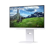 LG 27” UltraGear™ QHD Nano IPS 180Hz (O/C 200Hz) 电竞显示器 | 1ms (GtG), DisplayHDR™ 400, -15 度側視圖, 27GS86Q-W, thumbnail 2