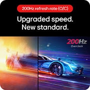 LG 27” UltraGear™ QHD Nano IPS 180Hz (O/C 200Hz) 电竞显示器 | 1ms (GtG), DisplayHDR™ 400, 200Hz 刷新率 (O/C), 27GS86Q-W, thumbnail 13