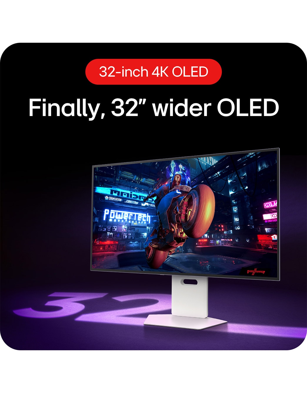 31.5英寸OLED 电竞显示器-UHD-32GS95UV-W-LG中国官网