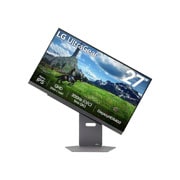 LG 27” UltraGear™ QHD Nano IPS 180Hz (O/C 200Hz) 电竞显示器 | 1ms (GtG), DisplayHDR™ 400, +45 度側視圖, 27GS86Q-B, thumbnail 4