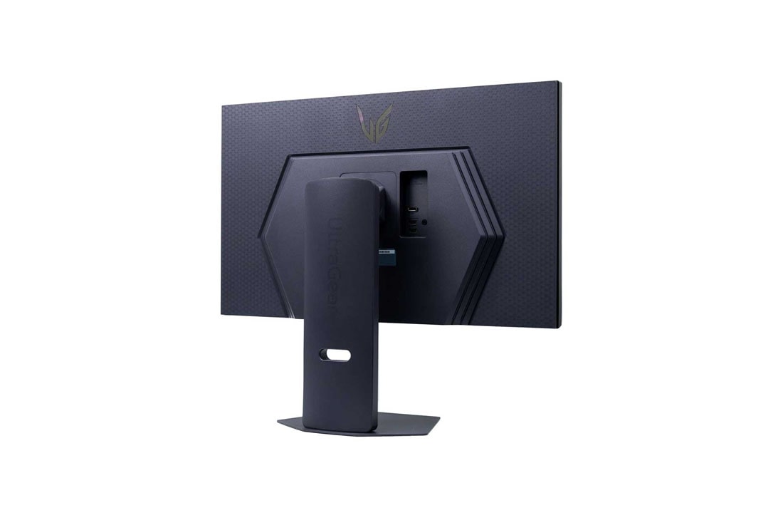 LG 32” LG UltraGear™ UHD  144Hz 刷新率电竞显示器, close-up view of ports, 32GS94U-B, thumbnail 11