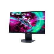 LG 32” LG UltraGear™ UHD  144Hz 刷新率电竞显示器, -15 degree side view, 32GS94U-B, thumbnail 2