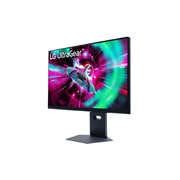 LG 32” LG UltraGear™ UHD  144Hz 刷新率电竞显示器, +15 degree side view, 32GS94U-B, thumbnail 3